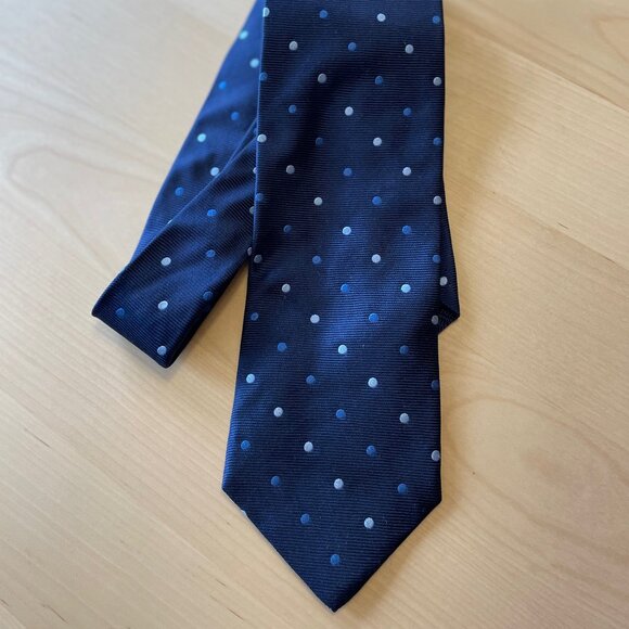 Barbara Blank Handmade in New York Jaquard Silk Tie - Picture 2 of 4